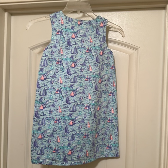 Vineyard Vines sailboat keyhole dress matching size 12. Excellent condition. - Picture 1 of 2